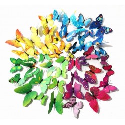 8 Mariposas Decorativas 3D...