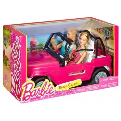 Barbie Vehículo Auto de Playa
