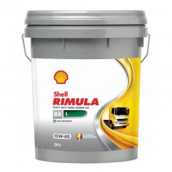 SHELL 15 W 40 20LT. RIMULA...