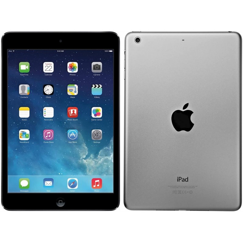 Apple iPad Air MD785LL/A (16GB, Wi-Fi, Black with Space Gray) (Renewed)