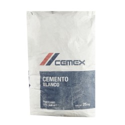 CEMENTO BLANCO 25 KG